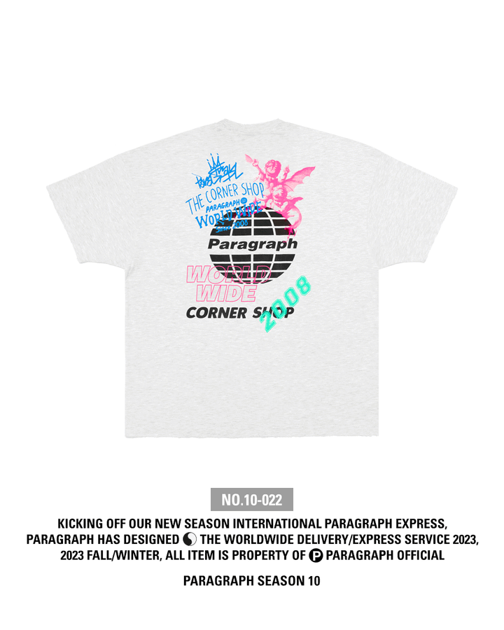 【パラグラフ PARAGRAPH  SEASON 10-022】ANGEL PIECE T SHIRTS