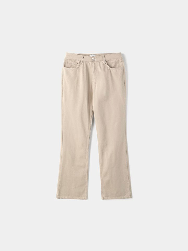 Cope Flare Denim Pants Black