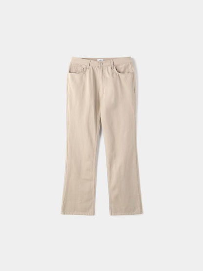 Cope Flare Denim Pants Black