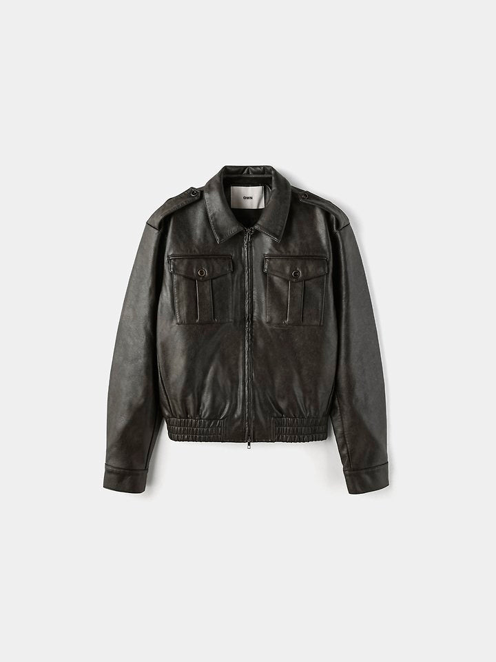 Fog Vintage Leather Jacket 2