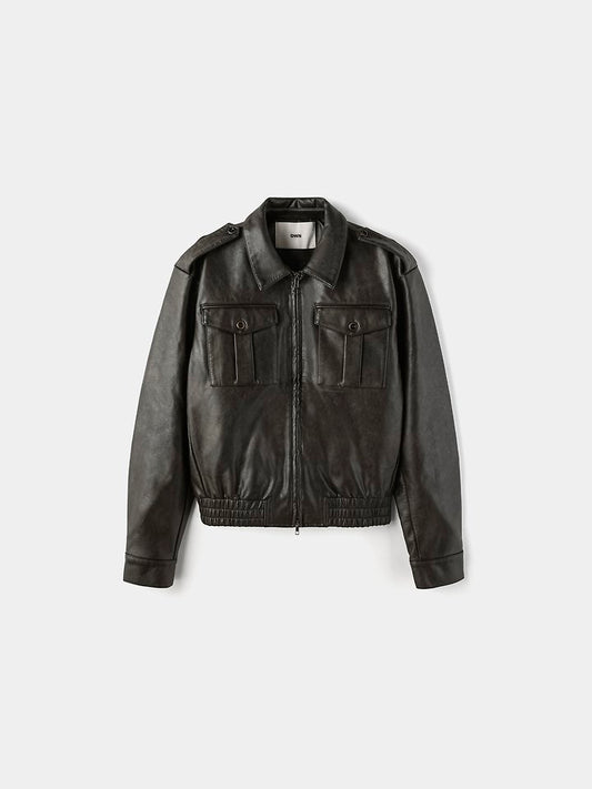 Fog Vintage Leather Jacket 2
