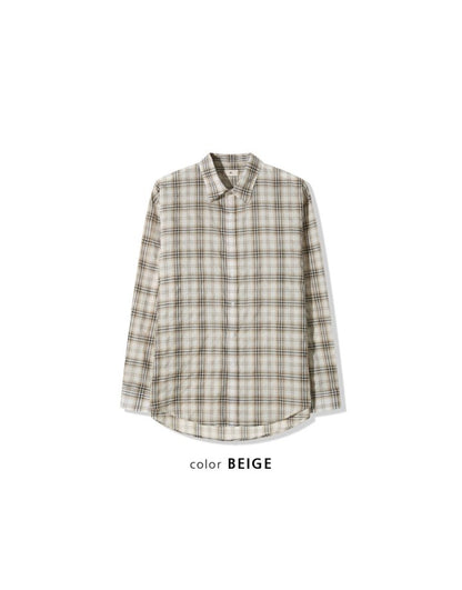 Porter Linen Check Shirt