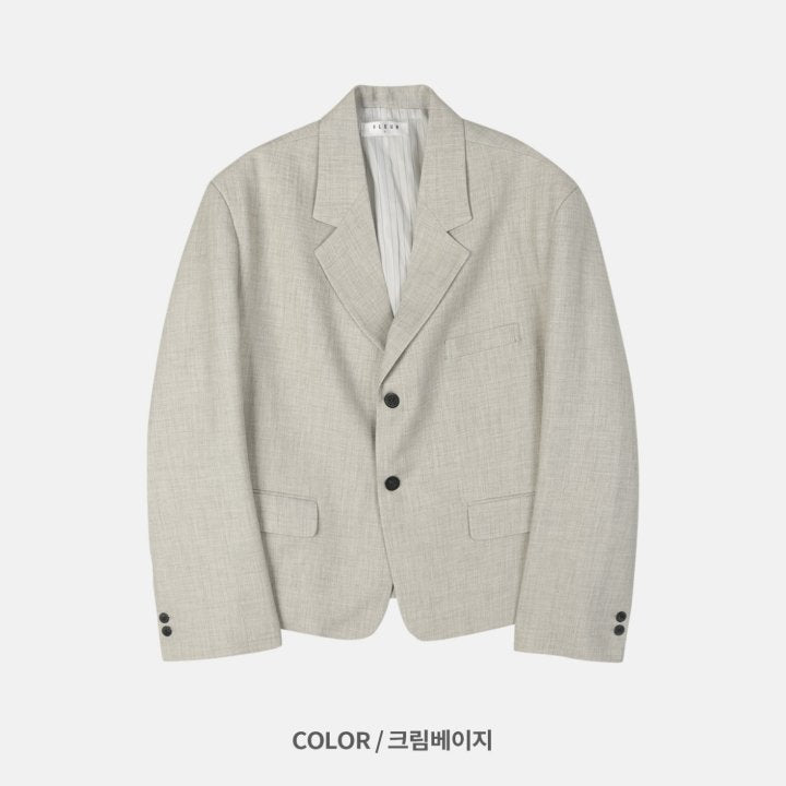 Pleat Cropped Jacket