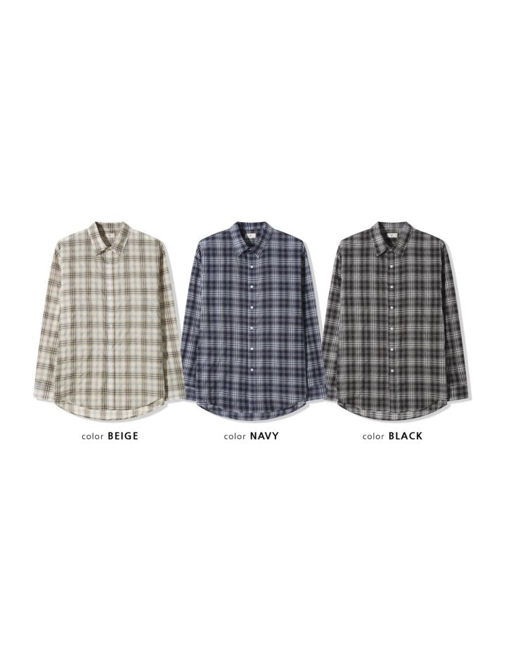 Porter Linen Check Shirt