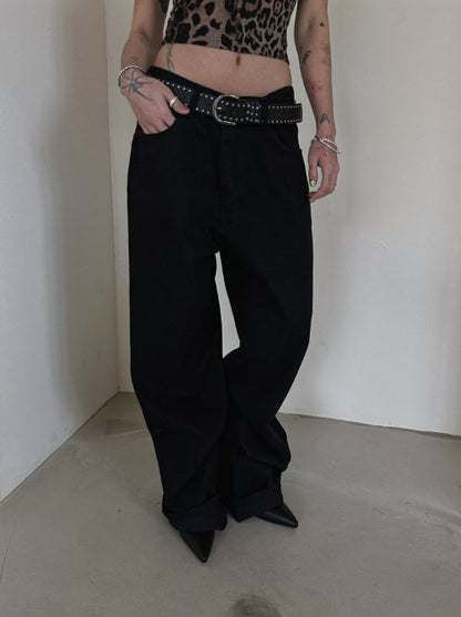 Bulky Wide Denim
