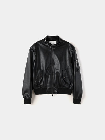 Vane Belt Leather Jacket 3