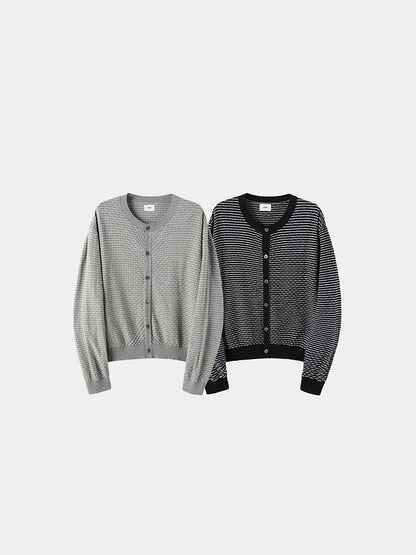 Mach Check Cardigan 1