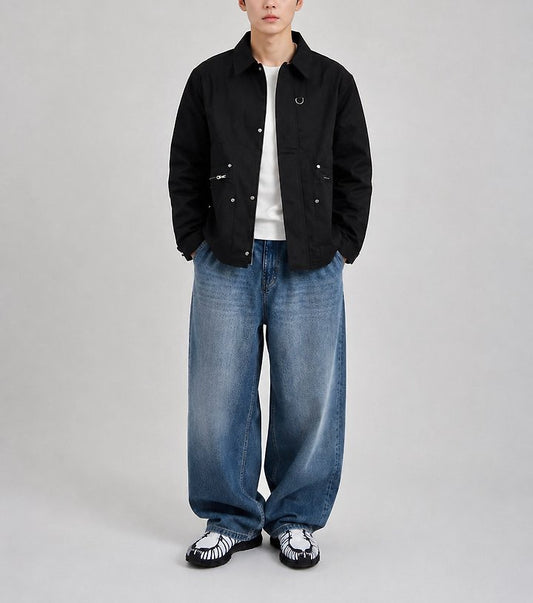 D-Ring Zip-Up Jacket