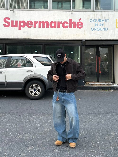 Hymer Curved Denim Jeans