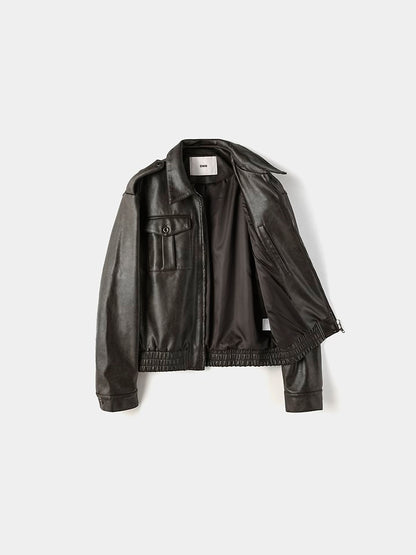 Fog Vintage Leather Jacket 3