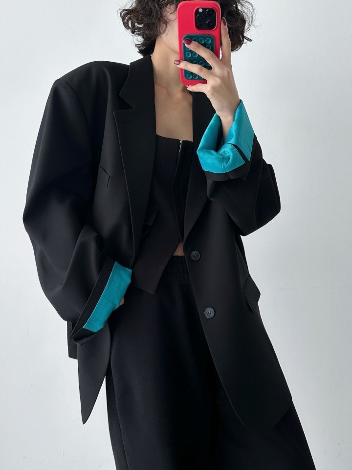 Nenz Loose-Fit Tailored Blazer