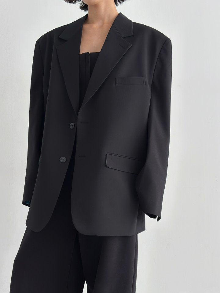 Nenz Loose-Fit Tailored Blazer