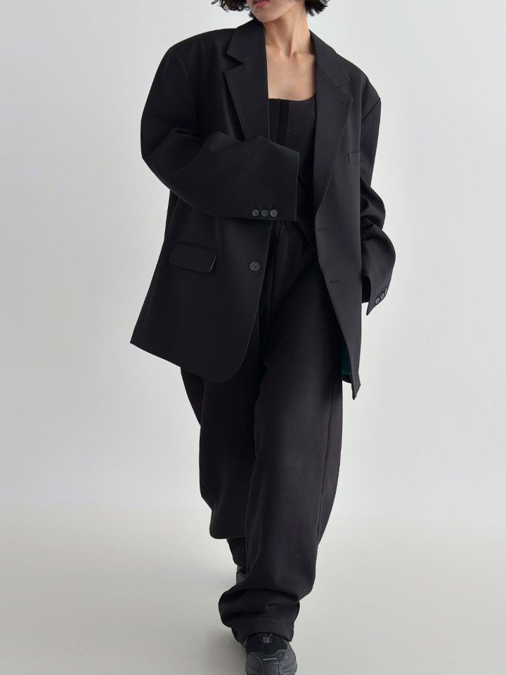Nenz Loose-Fit Tailored Blazer