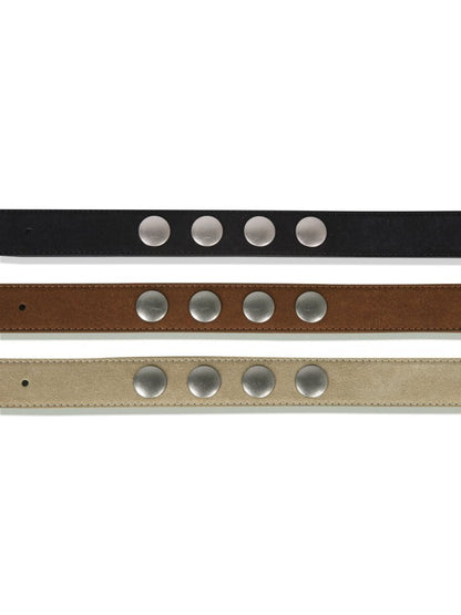 Noble Stud Leather Belt