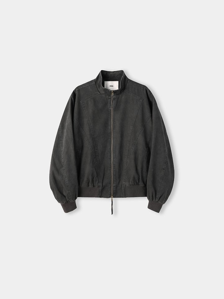 K Vintage Washed Cotton Denim Jacket 4