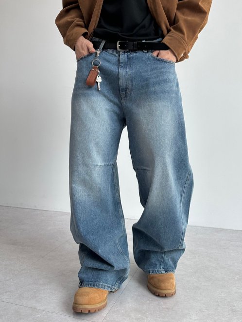 Hymer Curved Denim Jeans