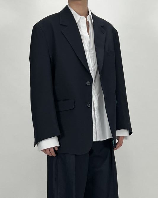 Pleat Cropped Jacket
