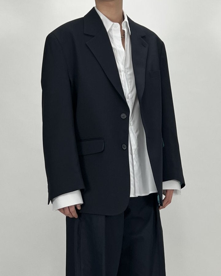 Nenz Loose-Fit Tailored Blazer