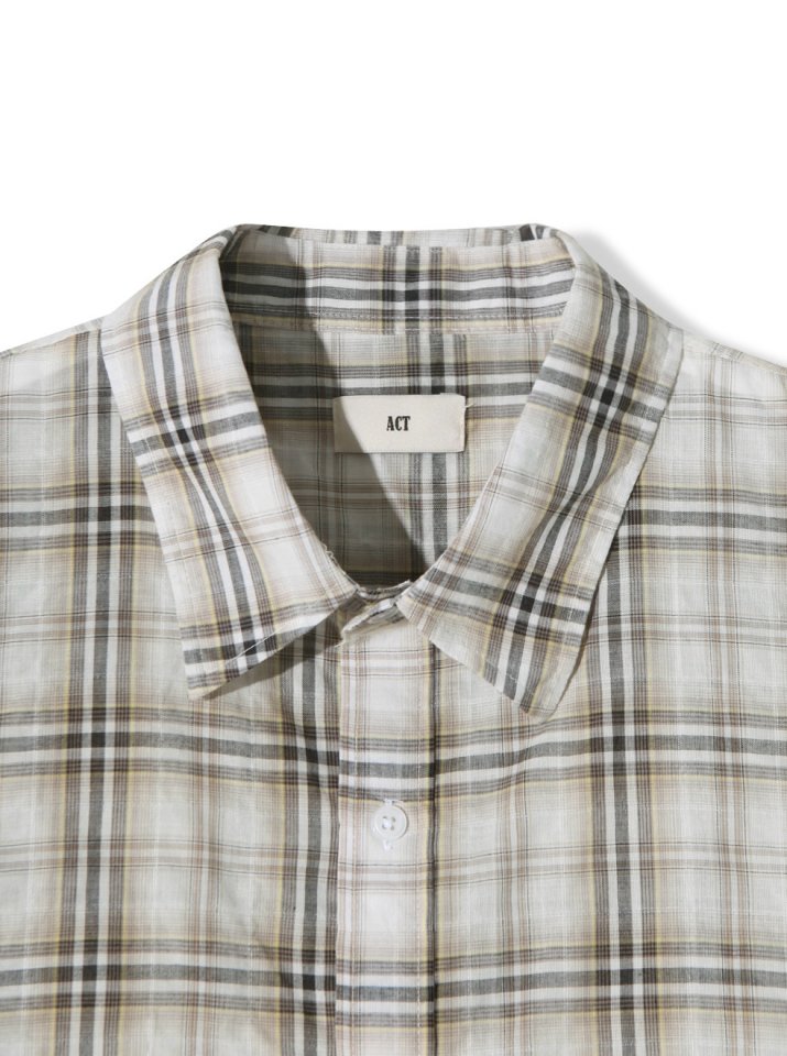 Porter Linen Check Shirt