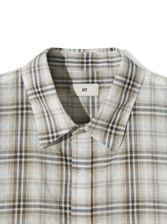 Porter Linen Check Shirt