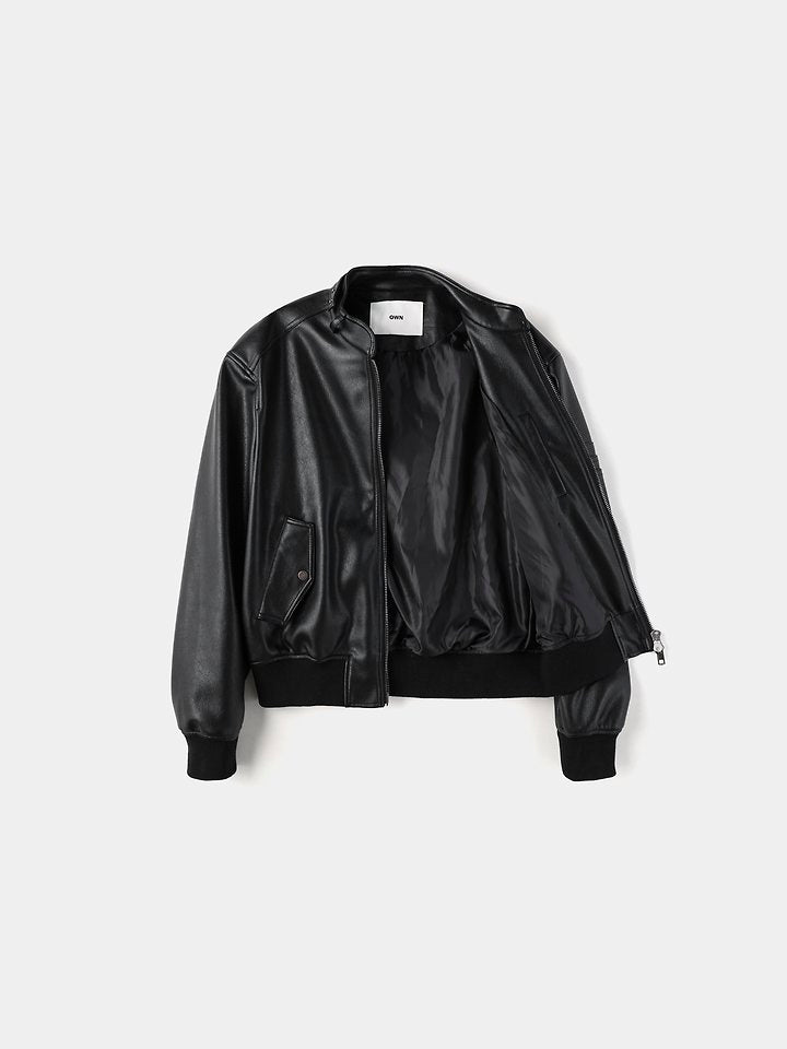 Vane Belt Leather Jacket 4
