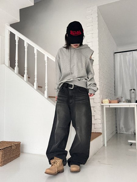 Hymer Curved Denim Jeans