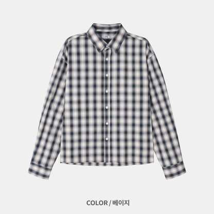 Lucy Gradient Check Shirt