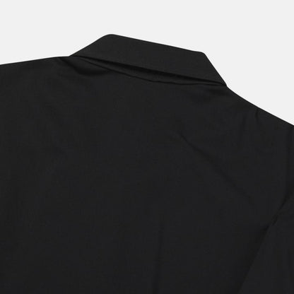 Bar-Tack Pleat Oversize Shirt
