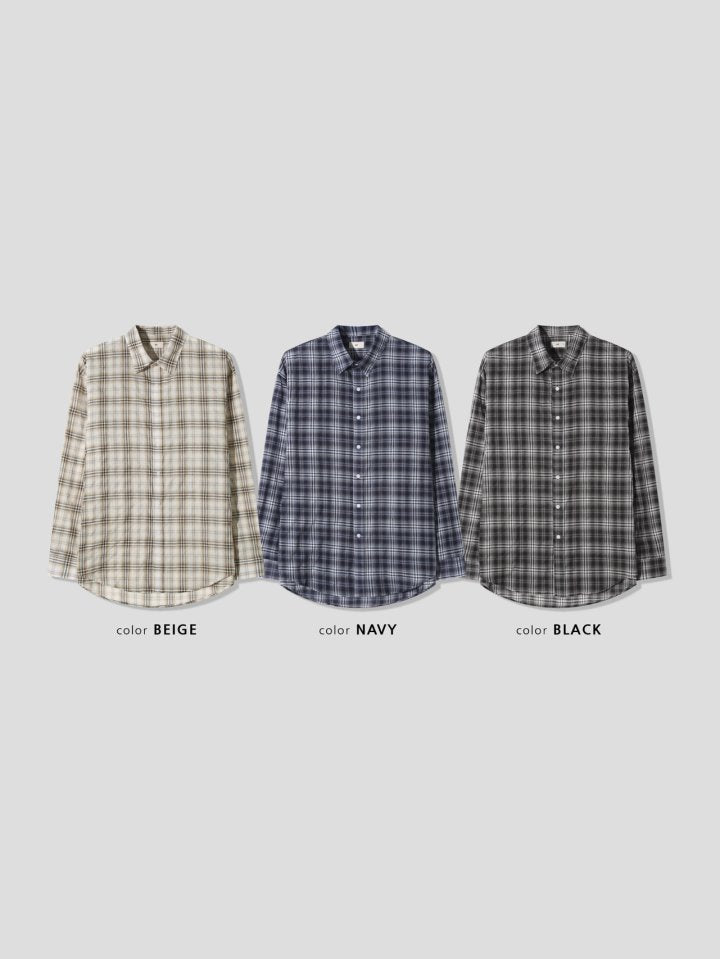 Porter Linen Check Shirt