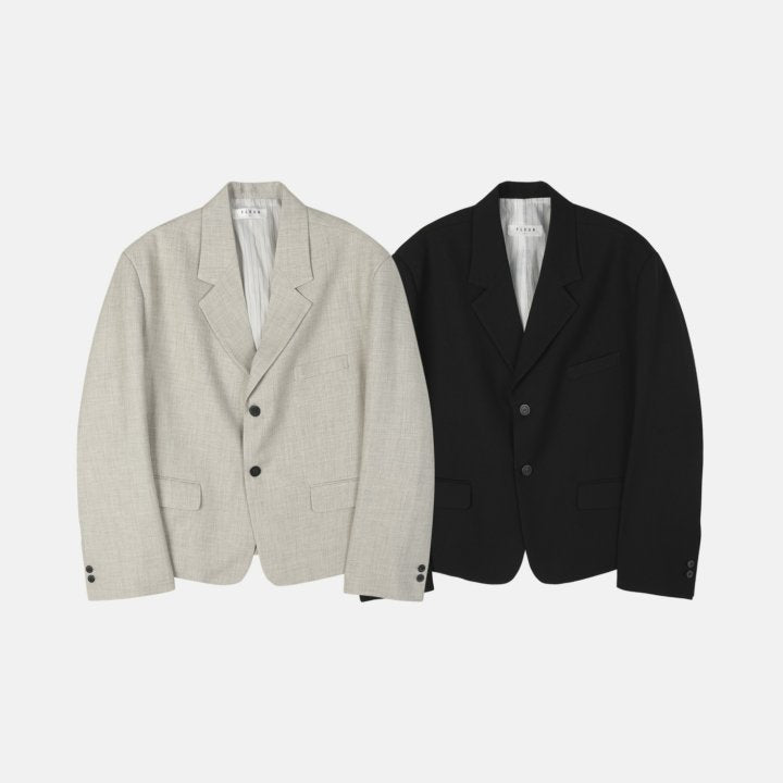 Pleat Cropped Jacket