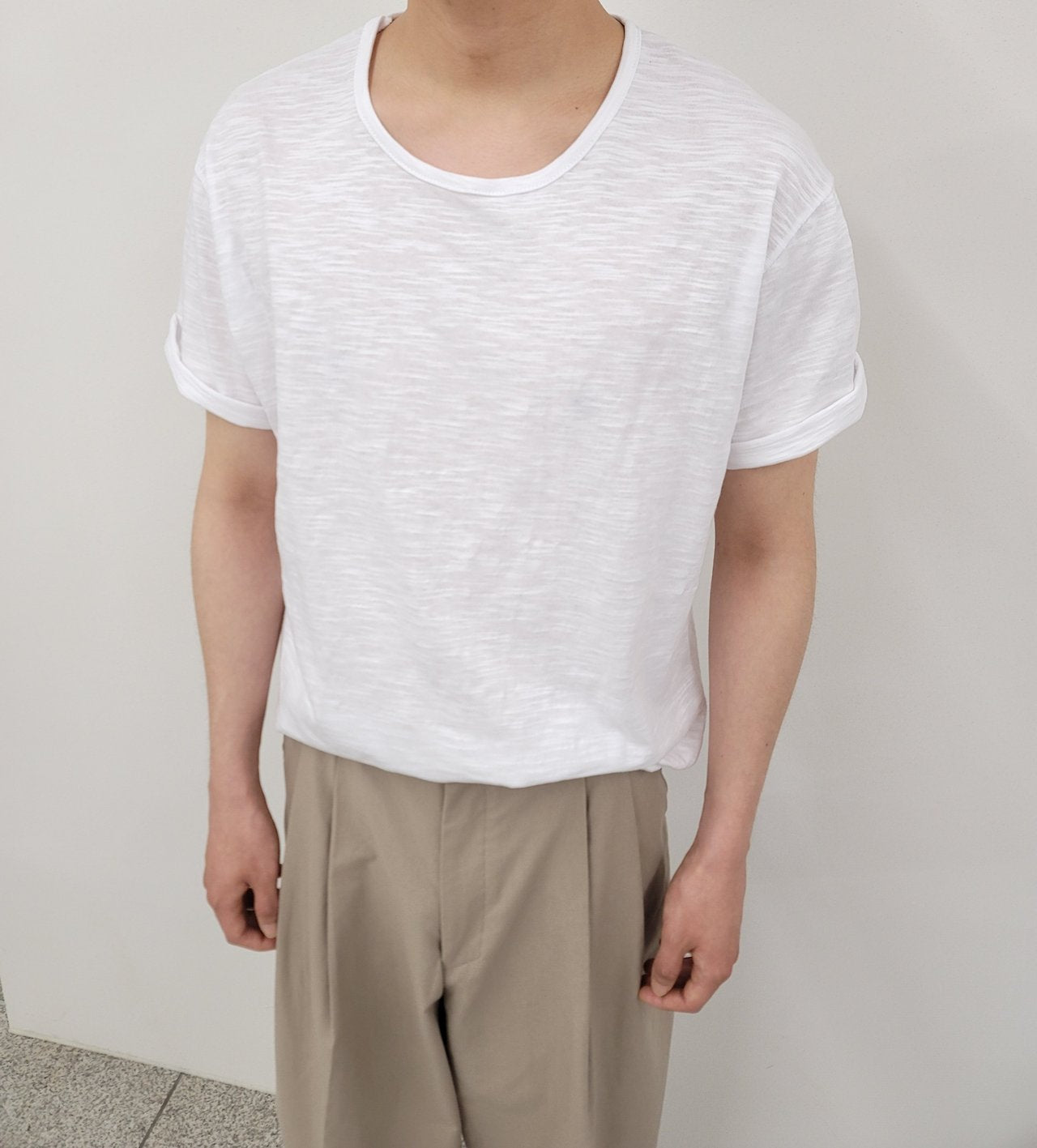 Pigment-Washed Nylon Shirt Jacket