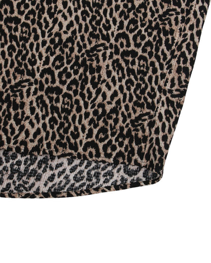 Leopard Boxy Shirt