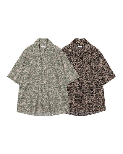 Leopard Boxy Shirt