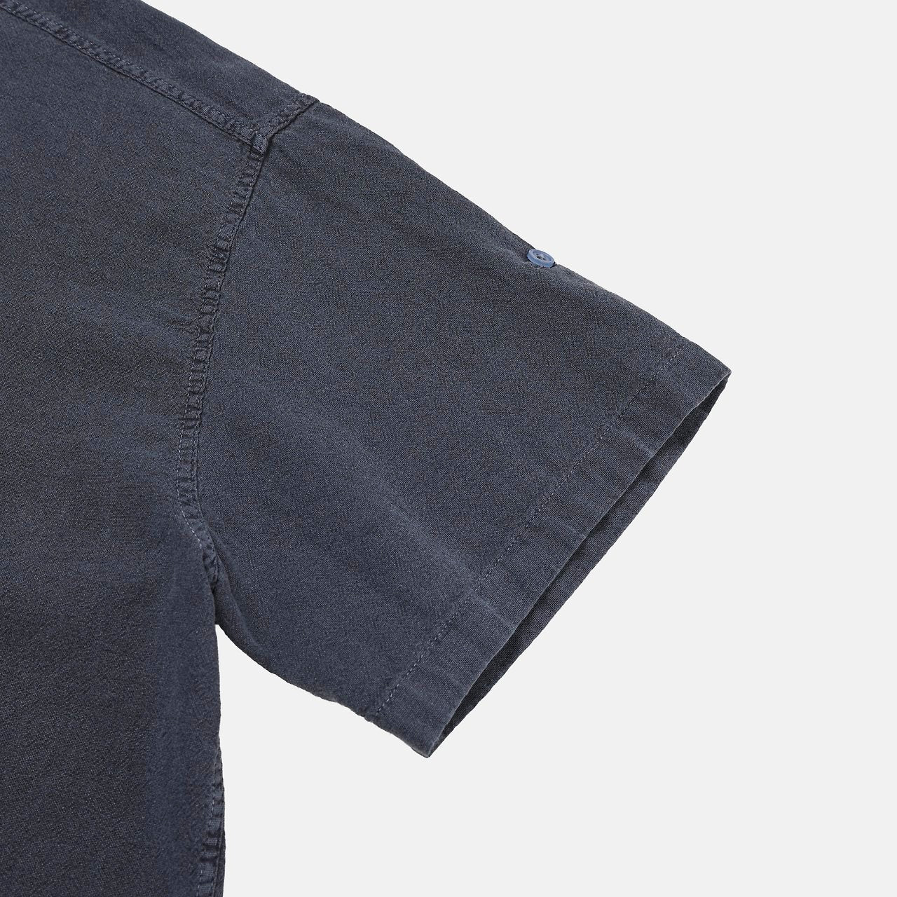 Pigment-Washed Nylon Shirt Jacket