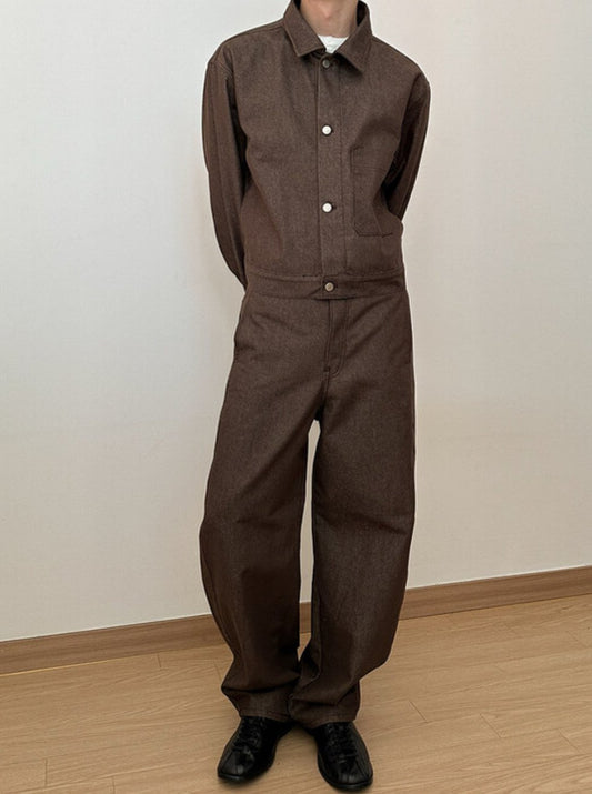 Non-Fade Cropped Denim Setup Jacket