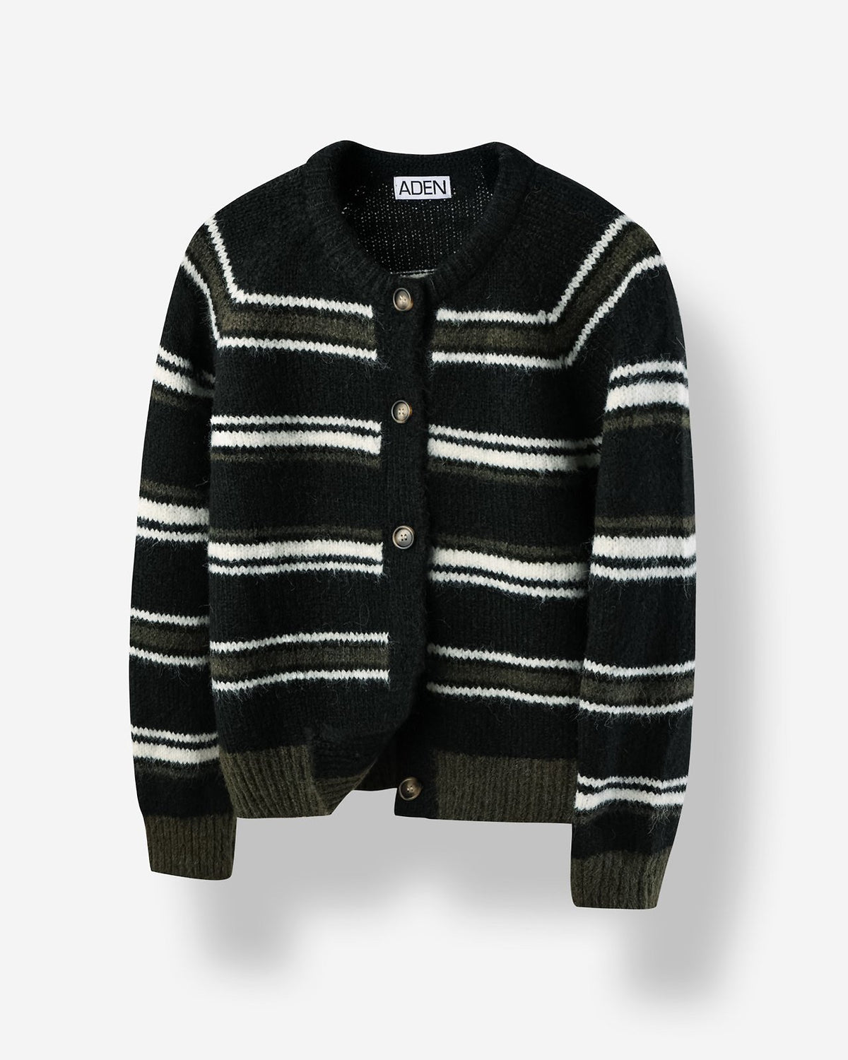 Celeste Cropped Wool Cardigan