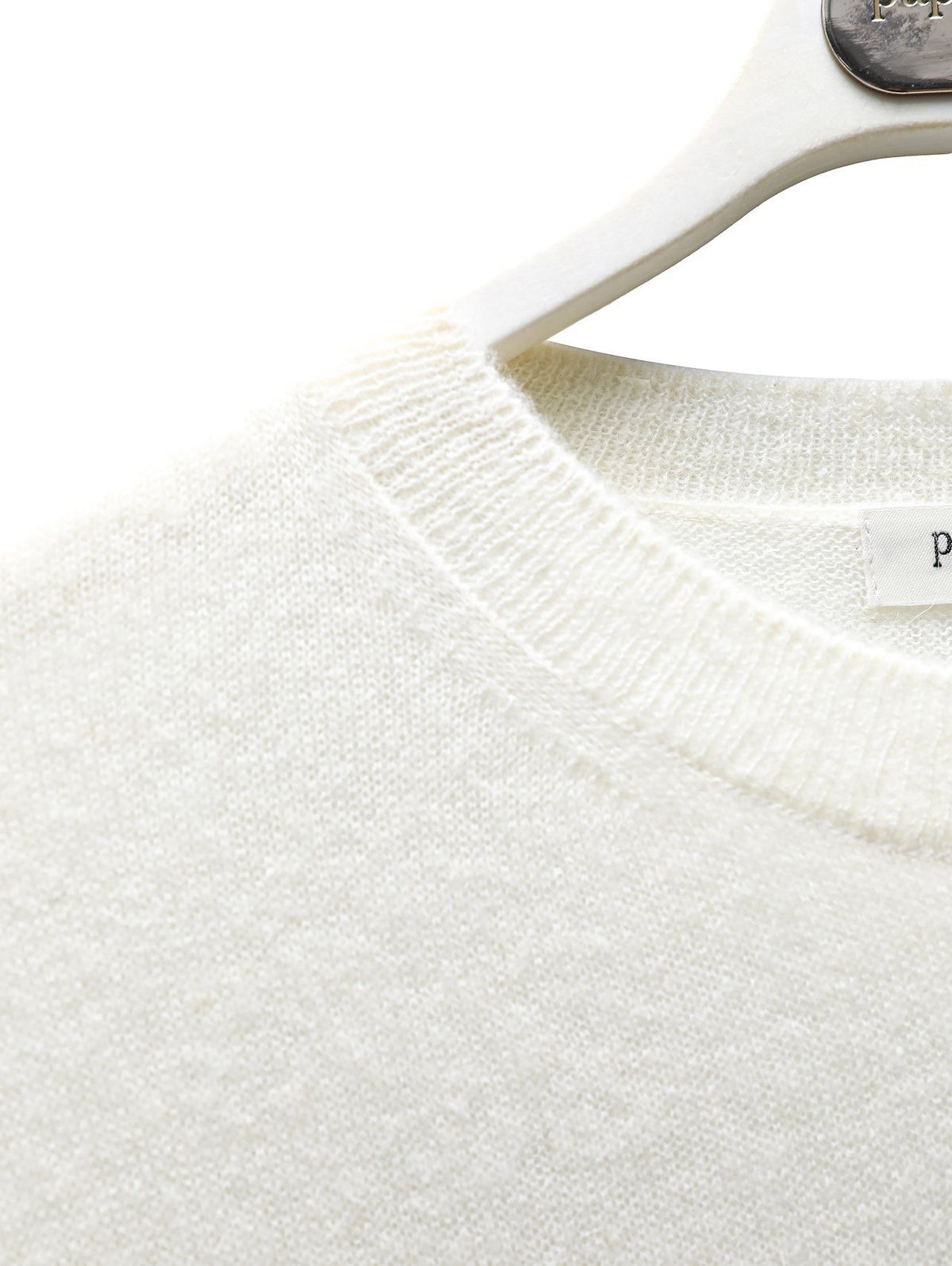 PAPERMOON Oversized Baby Alpaca Sheer Knit