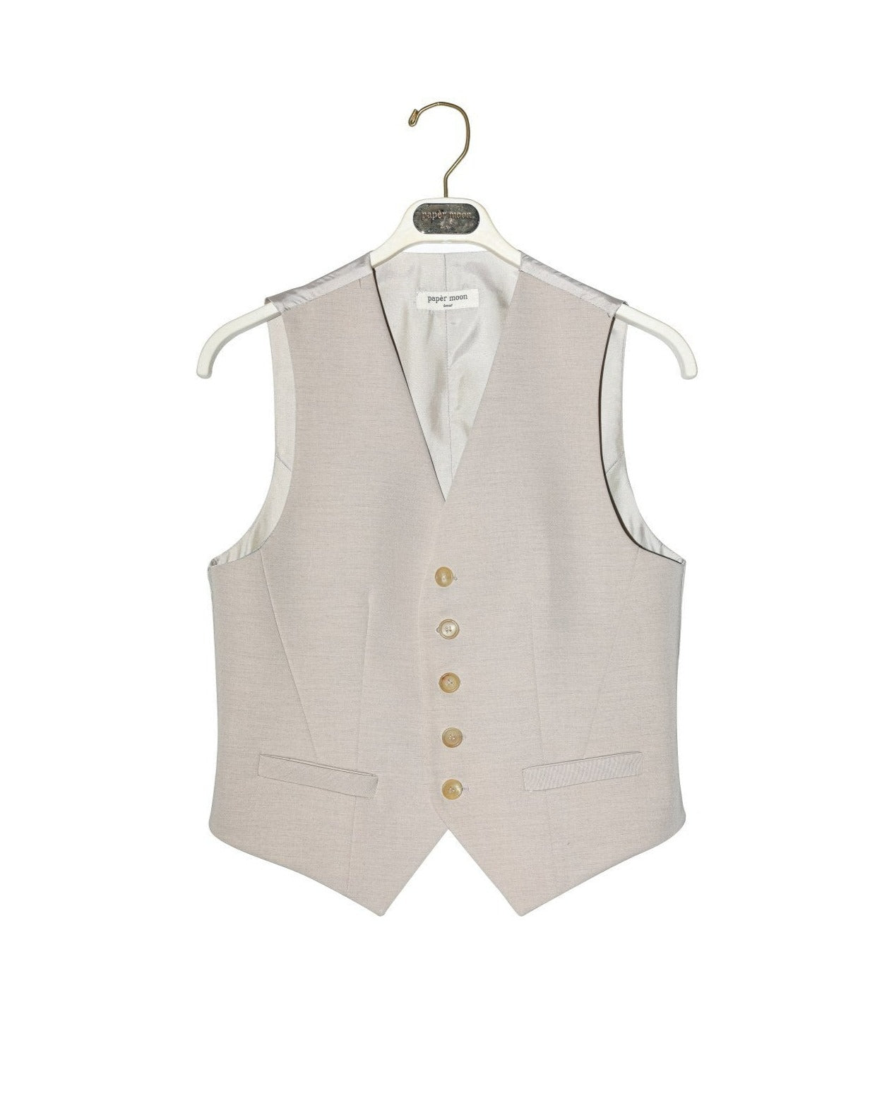 [Ready to ship] [PAPERMOON] AW / Five Button Down Tailored Suit Vest