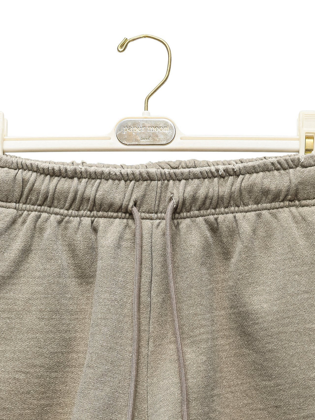 PAPERMOON Pigment Cotton Cutted Detail Sweat Shorts