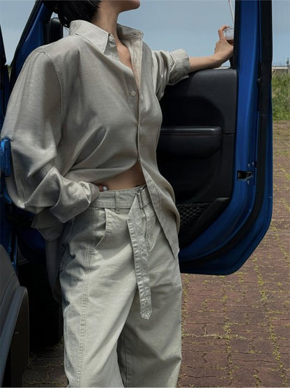 Mihura Silky Shirt