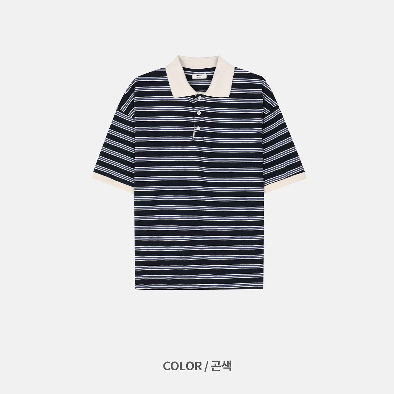 Saint Border Collar Half Tee