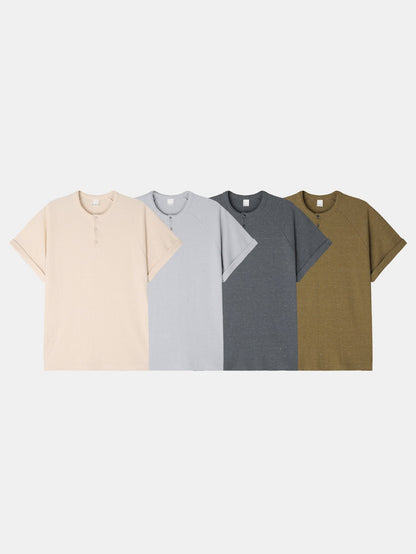 Mellow Henley Knit Tee
