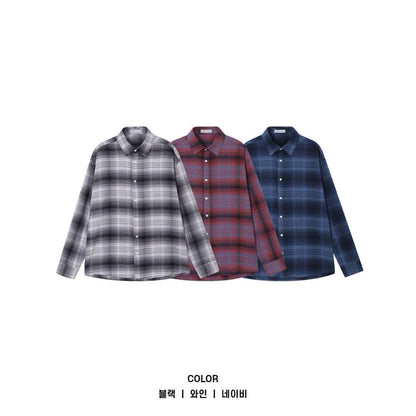 Pigment-Washed Nylon Shirt Jacket