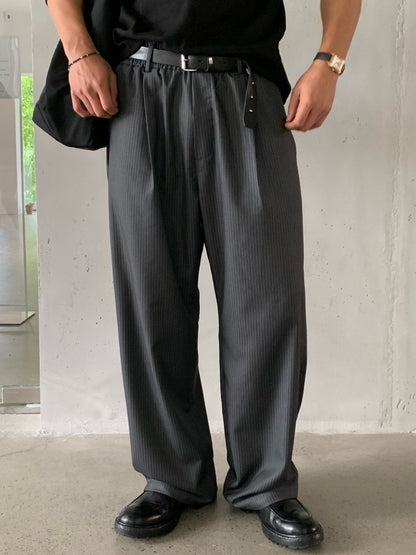 Bell Stripe Banding Pants