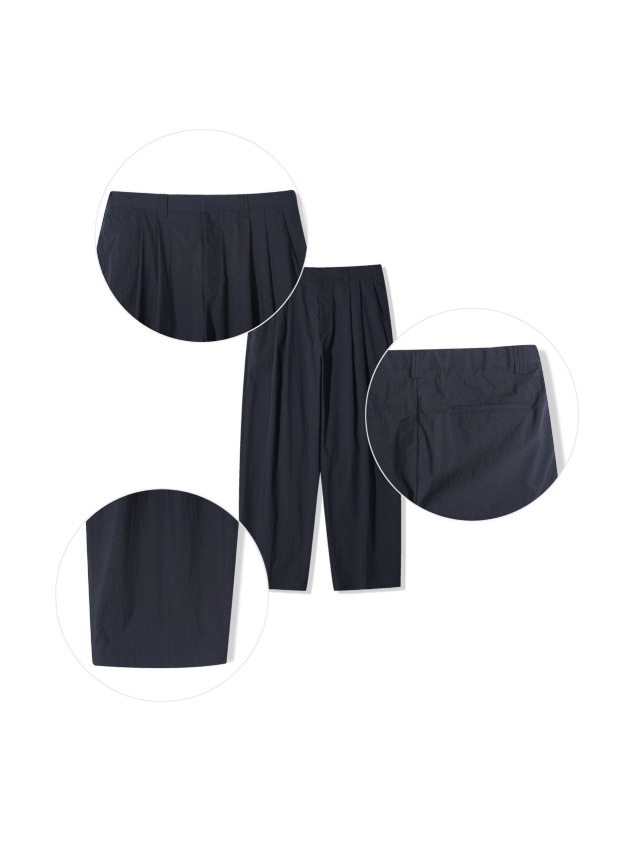 CN Light Tucked Balloon Pants
