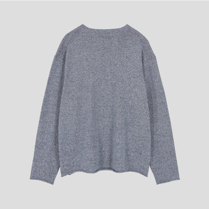 Sunset Linen V-Neck Knit