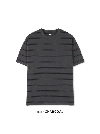 Vintage Stripe Pigment T-Shirt