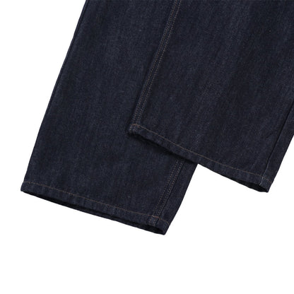 Raw Indigo Semi-Wide Denim
