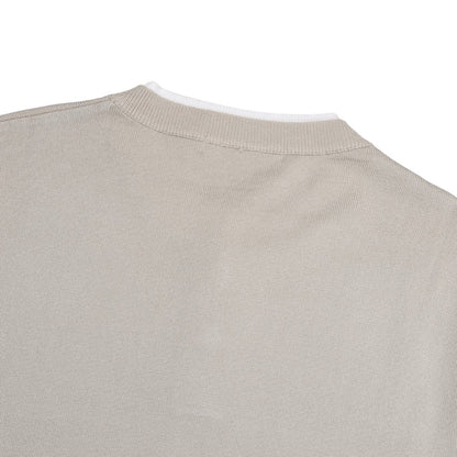 Trim Henley Knit