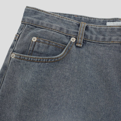 Coil Sand Wide Denim Pants